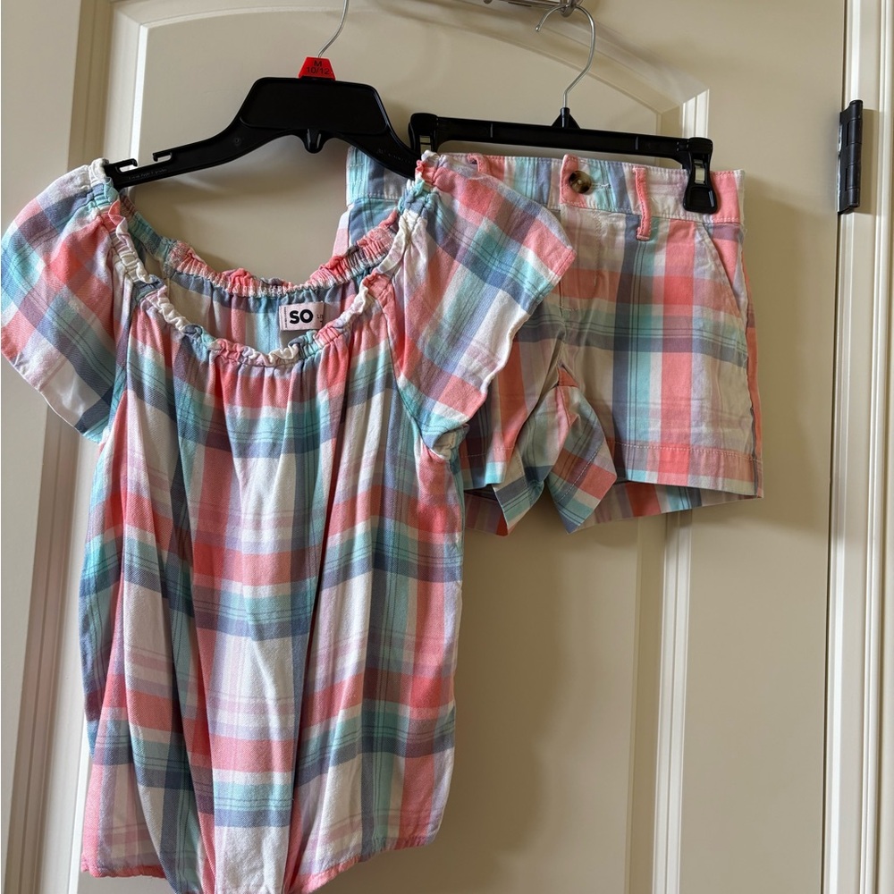 SO Pastel Plaid Apparel